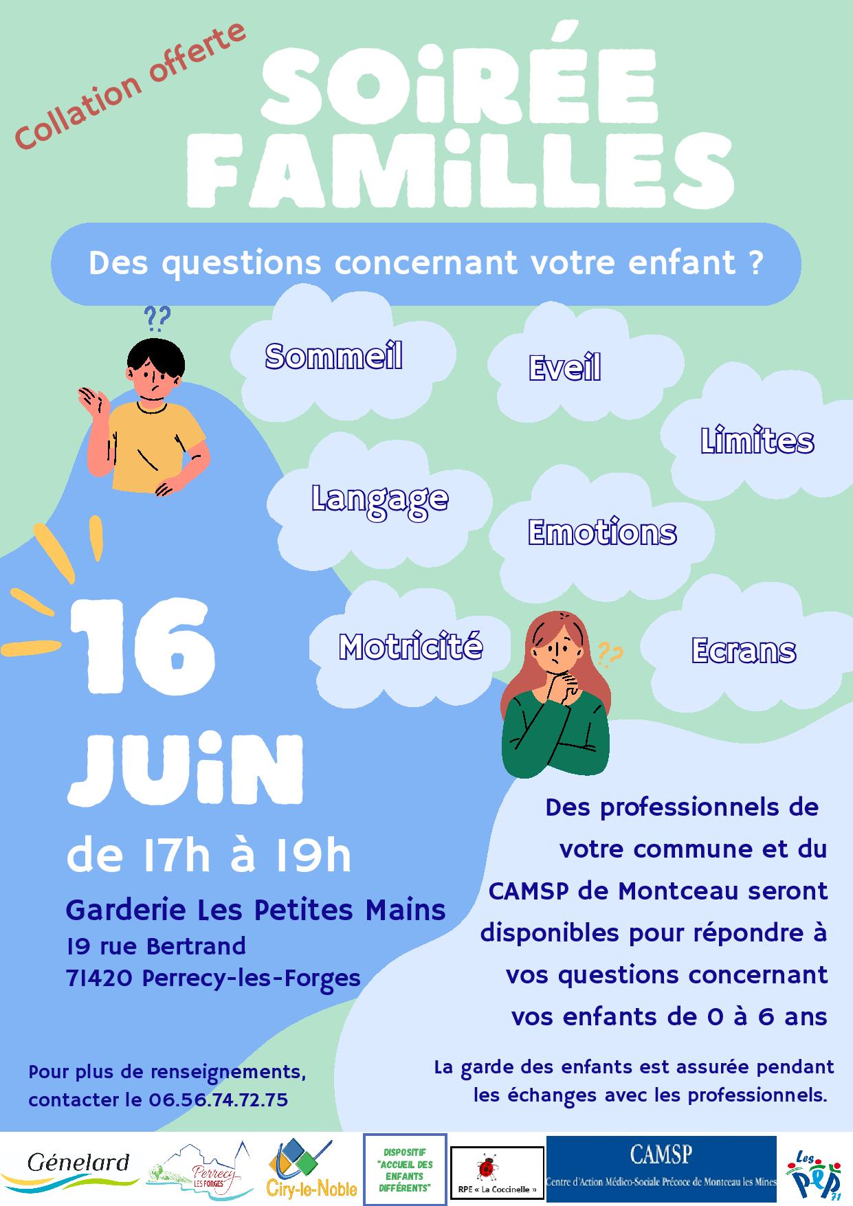 Soirée familles